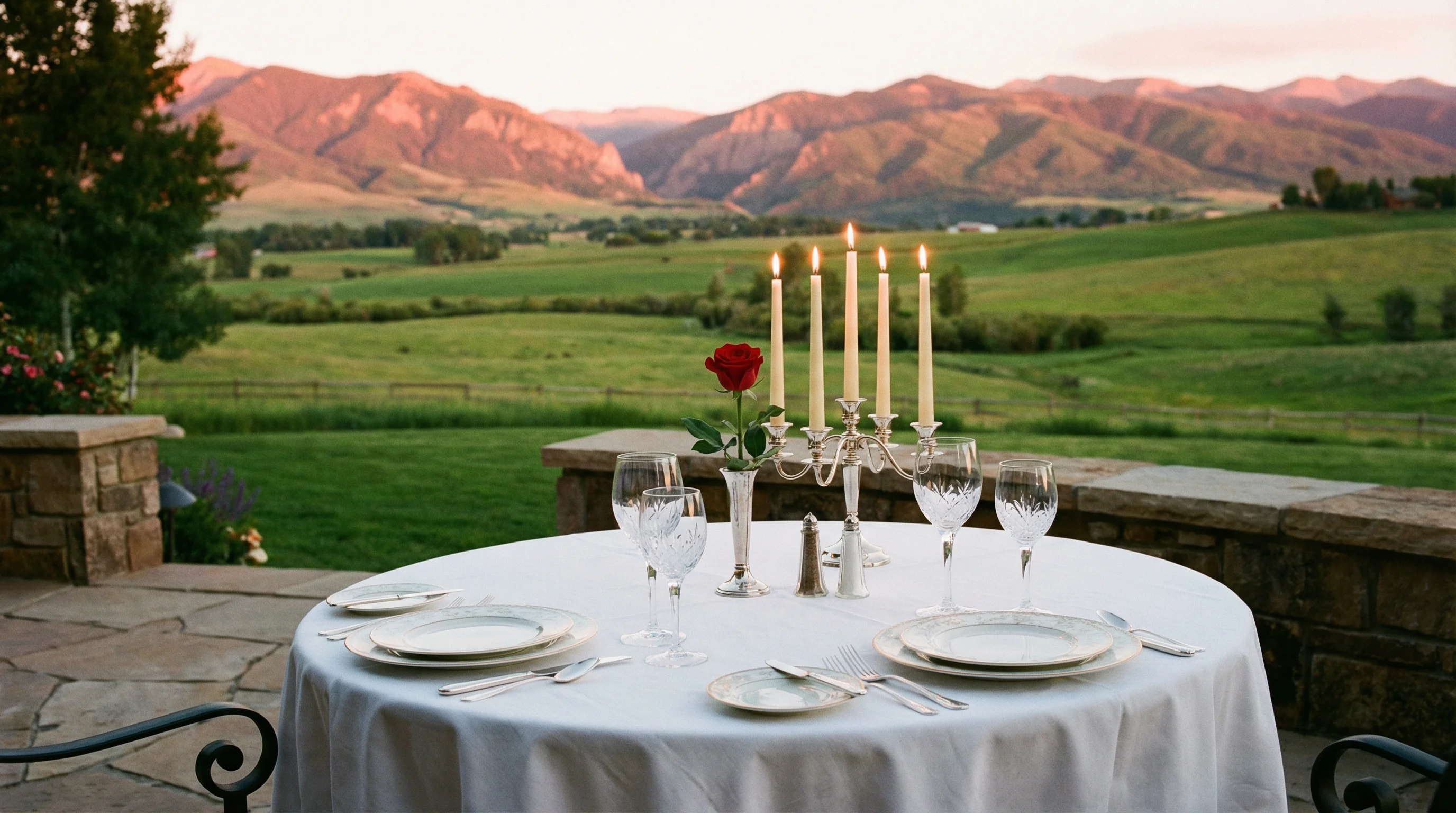 Anniversary celebration at Meadowlark Ranch